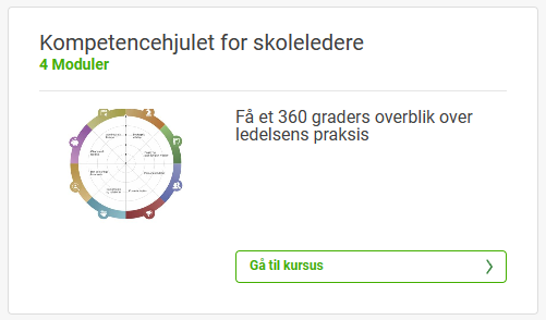 kompetencehjulet for skoleledere